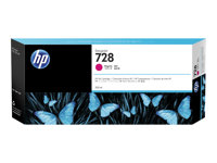 HP 728 - 300 ml - magenta - original - DesignJet - cartucho de tinta - para DesignJet T730, T830 F9K16A