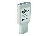 HP 728 - 300 ml - negro mate - original - DesignJet - cartucho de tinta - para DesignJet T730, T830 F9J68A