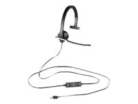 Logitech USB Headset Mono H650e - Auricular - en oreja - cableado 981-000514