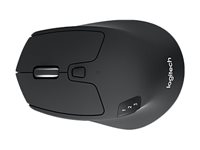 Logitech M720 Triathlon - Ratón - diestro - óptico - 7 botones - inalámbrico - Bluetooth, 2.4 GHz - receptor inalámbrico USB 910-004791