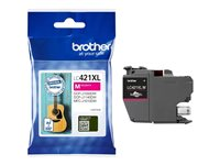 Brother LC421XLM - Alto rendimiento - magenta - original - cartucho de tinta - para Brother DCP-J1140DW, MFC-J1010DW, MFC-J1012DW LC421XLM