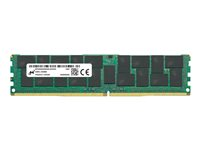 Micron - DDR4 - módulo - 128 GB - LRDIMM 288 clavijas - 3200 MHz / PC4-25600 - CL22 - 1.2 V MTA72ASS16G72LZ-3G2R