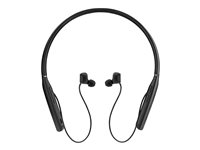 EPOS I SENNHEISER ADAPT 460 - Auriculares internos con micro - en oreja - barboquejo - Bluetooth - inalámbrico - cancelación de sonido activo - negro con plata EP1000204