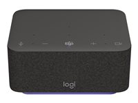 Logitech Logi Dock for Teams - Estación de conexión - USB-C - HDMI, DP - Bluetooth 986-000020