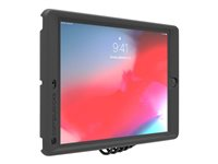 Compulocks Magnetix Secured Magnetic Tablet Wall Mount - Cable lock included - Abrazadera - para PC Tablet - bloqueable - acero galvanizado - negro - se puede instalar en la pared MNTXWM01