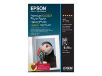 Epson papel fotográfico brillante - Brillante - 130 x 180 mm - 255 g/m² - 30 hoja(s) papel fotográfico brillante - para EcoTank ET-1810, 2810, 2811, 2814, 2815, 2820, 2825, 2826, 2850, 2851, 2856, 4800, 4850 C13S042154