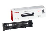 Canon 716 Black - Negro - original - cartucho de tóner - para i-SENSYS LBP5050, LBP5050N, MF8030CN, MF8040Cn, MF8050CN, MF8080Cw 1980B002