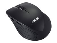 ASUS WT465 - Ratón - óptico - inalámbrico - 2.4 GHz - receptor inalámbrico USB - negro 90XB0090-BMU040