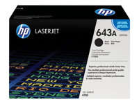 HP 643A - Negro - original - LaserJet - cartucho de tóner (Q5950A) - para Color LaserJet 4700, 4700dn, 4700dtn, 4700n, 4700ph+ Q5950A