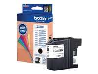 Brother LC223BK - Negro - original - cartucho de tinta - para Brother DCP-J4120, J562, MFC-J4625, J480, J5320, J680, J880; Business Smart MFC-J4420 LC223BK