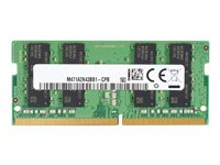 HP - DDR4 - módulo - 8 GB - SO-DIMM de 260 contactos - 3200 MHz / PC4-25600 - 1.2 V - sin búfer - no ECC - para EliteBook 640 G9; 650 G9; 655 G9; 835 G8, 845 G8, 855 G8; ProBook 455 G9, 450 G9, 635 Aero G8, 655 G9; ProBook x360 435 G9; ZBook 15v G5 Mobile Workstation (non-ECC), Power G8 (non-ECC); ZBook Firefly 14 G8 (non-ECC); ZBook Fury 15 G7 (non-ECC), Fury 15 G8 (non-ECC), 17 G7 (non-ECC), 17 G8 (non-ECC) 286H8AA#AC3