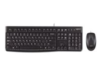 Logitech Desktop MK120 - Juego de teclado y ratón - USB - Ruso 920-002561