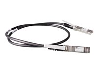 HPE X240 Direct Attach Cable - Cable de red - SFP+ a SFP+ - 1.2 m - para HPE 10XXX, 12XXX, 5120, 5500, 59XX, 75XX; FlexFabric 1.92, 11908; Modular Smart Array 1040 JD096C