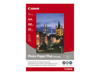 Canon Photo Paper Plus SG-201 - Satinado semibrillante - 101.6 x 152.4 mm - 260 g/m² - 50 hoja(s) papel fotográfico brillante - para PIXMA iP3680, iP4820, iP4850, MG8250, MP198, MP228, MP245, MP252, MP258, MP476; S450 1686B015