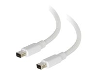 C2G 3m Mini DisplayPort Cable 4K UHD M/M - White - Cable DisplayPort - Mini DisplayPort (M) a Mini DisplayPort (M) - 3 m - blanco 84412