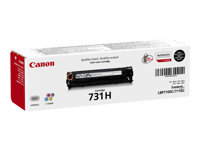 Canon 731 BK H - Gran capacidad - negro - original - cartucho de tóner - para i-SENSYS LBP7100Cn, LBP7110Cw, MF623Cn, MF628Cw, MF8230Cn, MF8280Cw 6273B002