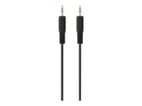 Belkin - Cable de audio - miniconector estéreo macho a miniconector estéreo macho - 1 m F3Y111BF1M-P