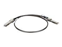 D-Link Direct Attach Cable - Cable de conexión directa - QSFP+ a QSFP+ - 3 m - biaxial DEM-CB300QXS