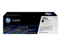 HP 305A - Negro - original - LaserJet - cartucho de tóner (CE410A) - para LaserJet Pro 300 color M351a, 300 color MFP M375nw, 400 color M451, 400 color MFP M475 CE410A