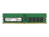 Micron - DDR4 - módulo - 16 GB - DIMM de 288 contactos - 2666 MHz / PC4-21300 - CL19 - 1.2 V - sin búfer - ECC MTA18ASF2G72AZ-2G6E2