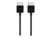 Belkin Premium Series - Cable HDMI - HDMI macho a HDMI macho - 2 m - compatibilidad con 4K AV10168BT2M-BLK