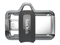 SanDisk Ultra Dual - Unidad flash USB - 32 GB - USB 3.0 / micro USB SDDD3-032G-G46