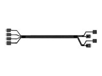 Intel - Cable ATA / SAS - 4i MiniLink SAS (SFF-8611) (M) recto a 4i MiniLink SAS (SFF-8611) (M) acodado - 87.5 cm A2U4PSWCXCXK2