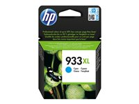 HP 933XL - Alto rendimiento - cián - original - cartucho de tinta - para Officejet 6100, 6600 H711a, 6700, 7110, 7510, 7610, 7612 CN054AE#BGY