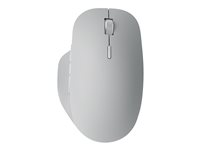 Microsoft Surface Precision Mouse - Ratón - ergonómico - diestro - óptico - 6 botones - inalámbrico, cableado - USB, Bluetooth 4.2 LE - gris FTW-00006