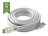 VISION Techconnect - Cable HDMI con Ethernet - HDMI macho a HDMI macho - 1 m - blanco - compatibilidad con 4K TC 1MHDMI