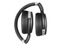 EPOS I SENNHEISER IMPACT MB 360 UC - Auriculares con diadema con micro - tamaño completo - Bluetooth - inalámbrico - NFC - cancelación de sonido activo - negro con plata 508362