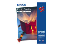 Epson Photo Quality Ink Jet Paper - Mate - con revestimiento - blanco puro - A4 (210 x 297 mm) - 102 g/m² - 100 hoja(s) papel - para EcoTank ET-2810, 2815, 2825, 2826, 2850, 2851, 2856, 4800, 4850; SureColor SC-P700, P900 C13S041061