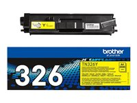 Brother TN326Y - Amarillo - original - cartucho de tóner - para Brother DCP-L8400, DCP-L8450, HL-L8250, HL-L8350, MFC-L8650, MFC-L8850 TN326Y