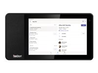 Lenovo ThinkSmart View - Pantalla inteligente - LCD de 8" - inalámbrico - Wi-Fi, Bluetooth - 10 vatios - negro business ZA690008SE