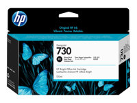 HP 730 - 130 ml - Photo Negro - original - DesignJet - cartucho de tinta - para DesignJet SD Pro MFP, T1600, T1600dr, T1700, T1700dr, T2600, T2600dr P2V67A