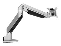 Compulocks Reach VESA Counter Top Articulating Double Jointed Monitor Arm - Componente para montaje (brazo articulado, soporte de montaje VESA) - inclinación y giro - para monitor / tablet - aluminio - escritorio, contador 660REACH