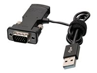 C2G VGA to HDMI Adapter Converter - Adaptador de vídeo - USB, HD-15 (VGA) macho a HDMI hembra - negro - compatibilidad con 1080p 29874