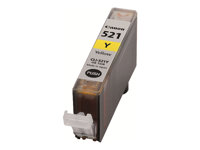 Canon CLI-521Y - 9 ml - amarillo - original - depósito de tinta - para PIXMA iP3600, iP4700, MP540, MP550, MP560, MP620, MP630, MP640, MP980, MP990, MX860, MX870 2936B001