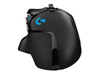 Logitech Gaming Mouse G502 (Hero) - Ratón - óptico - 11 botones - inalámbrico, cableado - LIGHTSPEED - receptor inalámbrico USB 910-005568