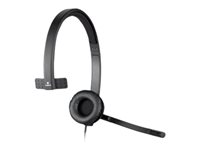 Logitech USB Headset H570e - Auricular - en oreja - cableado 981-000571