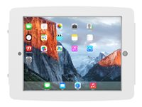 Compulocks Space iPad Pro 11-inch 3rd/2nd/1st Gen Security Mount Display Enclosure - Carcasa - para PC Tablet - bloqueable - aluminio de alta calidad - blanco - tamaño de pantalla: 11" - interfaz de montaje: 100 x 100 mm - se puede instalar en la pared - para Apple iPad Pro de 11" (1ª generación, 2ª generación, 3ª generación) 211SENW