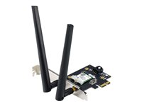 ASUS PCE-AX1800 - Adaptador de red - PCIe - 802.11a, 802.11b/g/n, 802.11ax (Wi-Fi 6), Bluetooth 5.2 90IG07A0-MO0B00