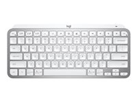 Logitech MX Keys Mini - Teclado - retroiluminación - Bluetooth - QWERTY - Reino Unido - gris pálido 920-010496