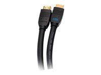 C2G 50ft 1080p HDMI Cable - In-Wall CMG (FT4) Rated - Performance Series - Standard - cable HDMI - HDMI macho a HDMI macho - 15.2 m - negro - 1080p hasta 60Hz C2G10389