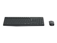 Logitech MK235 - Juego de teclado y ratón - inalámbrico - 2.4 GHz - italiano 920-007913