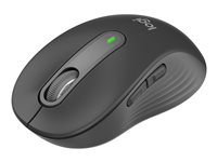 Logitech Signature M650 for Business - Ratón - óptico - 5 botones - inalámbrico - Bluetooth, 2.4 GHz - receptor de USB Logitech Logi Bolt - grafito 910-006274