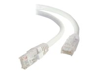C2G - Cable de interconexión - RJ-45 (M) a RJ-45 (M) - 2 m - UTP - CAT 6 - atornillado, sin enganches - blanco 82486