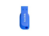 SanDisk Cruzer Blade - Unidad flash USB - 16 GB - USB 2.0 - azul eléctrico SDCZ50C-016G-B35BE