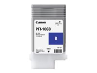 Canon PFI-106 B - 130 ml - azul - original - depósito de tinta - para imagePROGRAF iPF6400, iPF6400SE, IPF6450 6629B001