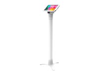 Compulocks Adjustable Space Tab A8 10.5" Security Kiosk - White - Base - para PC Tablet - bloqueable - aluminio de alta calidad - blanco - tamaño de pantalla: 10.5" - de suelo - para Samsung Galaxy Tab A8 147W105GA8SW